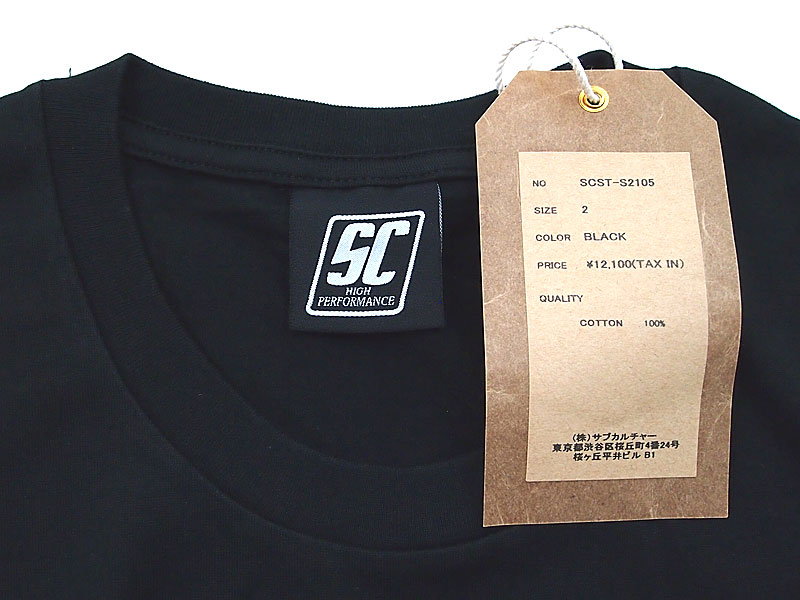 SC-SubCulture 'LOGO T-SHIRT'Tシャツ サブカルチャー イーグル 