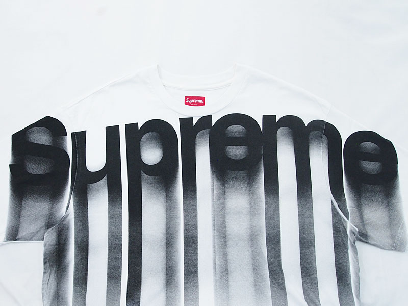 supreme bleed logo top tee M 黒
