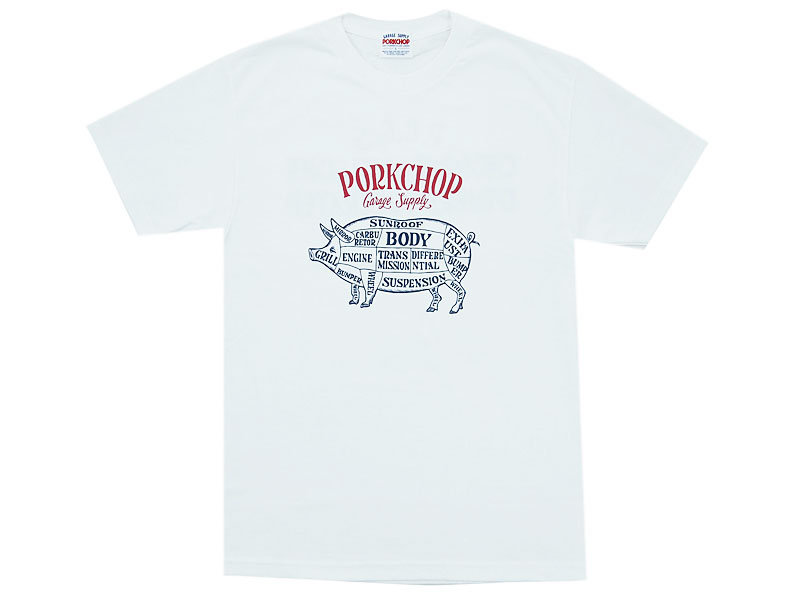 PORKCHOP GARAGE SUPPLY 'CHOPPERS WELCOME TEE'Tシャツ ポーク ...
