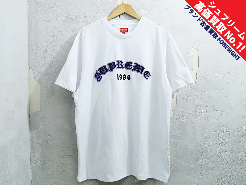 Supreme 'Old English Glow S/S Top'Tシャツ Tee オールド