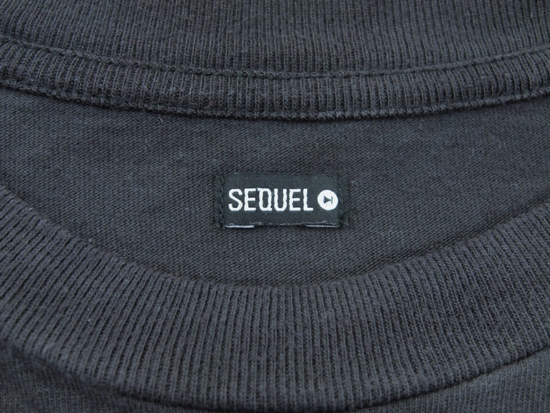 新品 定価以下！ SEQUEL Tシャツ BLACK L 22SS-ST-03