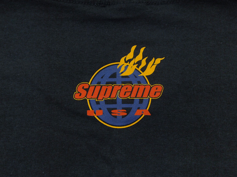 Supreme　Fire  Tee　シュプリーム　ファイヤー　Tシャツ　M