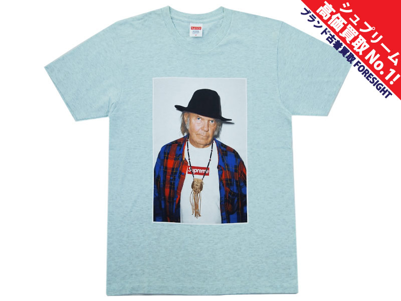 Supreme 'Neil Young Tee'Tシャツ ニールヤング フォト Heather