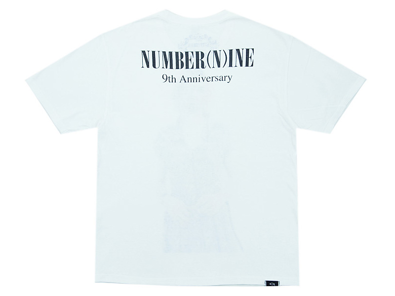 NUMBER(N)INE × HYSTERIC GLAMOUR 9周年記念 ‘カートコバーン’Tシャツ 白 ホワイト L ヒステリックグラマー  ナンバーナイン - ブランド古着の買取販売フォーサイト オンラインストア