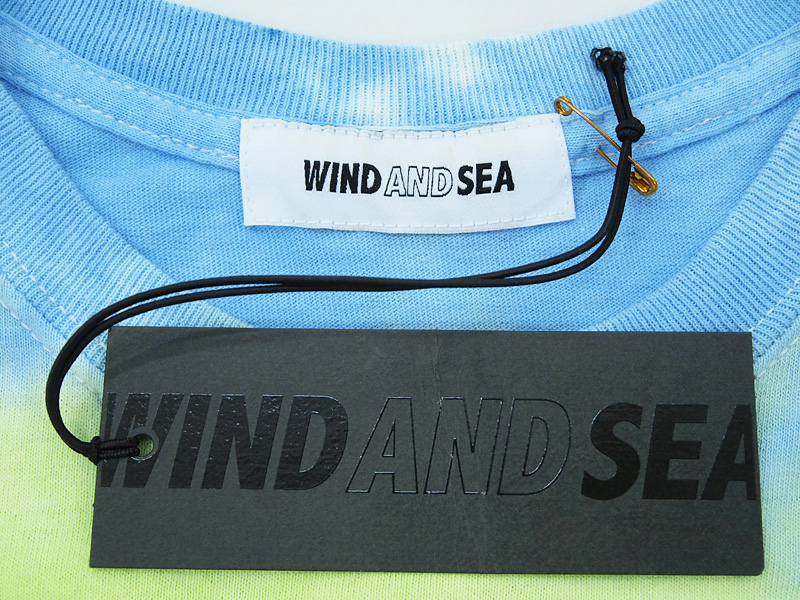 WIND AND SEA 'T-SHIRT TIE DYE'タイダイ Tシャツ WDS ロゴ TEE ウィン ...