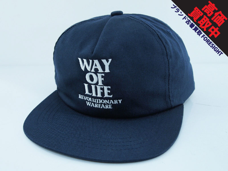 RATS 'EMBROIDERY CAP / WAY OF LIFE'キャップ スナップバック エン