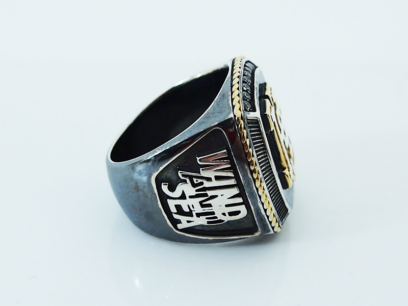 WIND AND SEA×HYSTERIC GLAMOUR 'RING'ロゴ カレッジリング