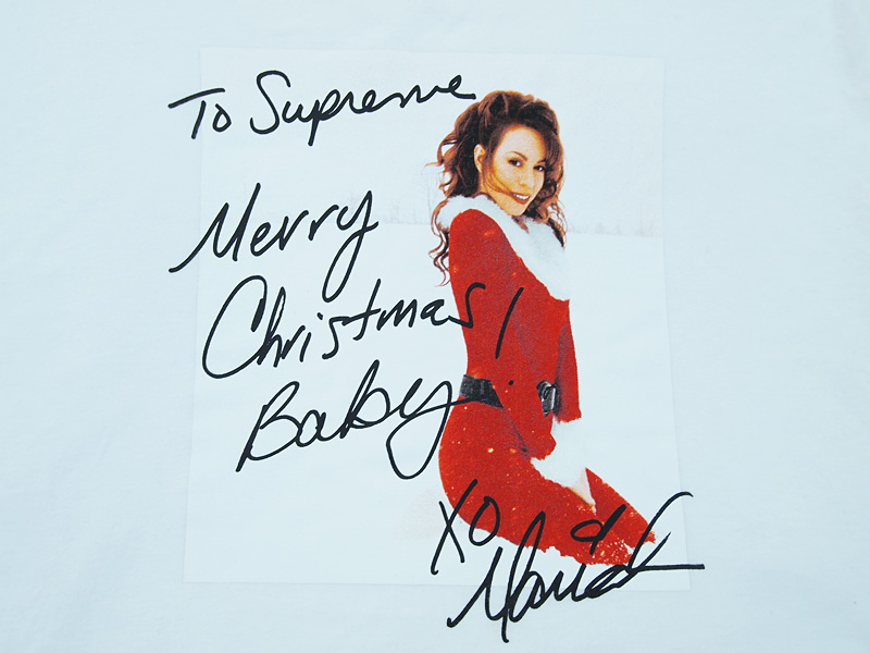 Supreme 'Mariah Carey Tee'Tシャツ マライア キャリー クリスマス ...
