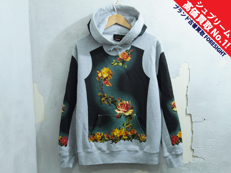 Supreme × Jean Paul Gaultier 'Floral Print Hooded Sweatshirt'プル ...