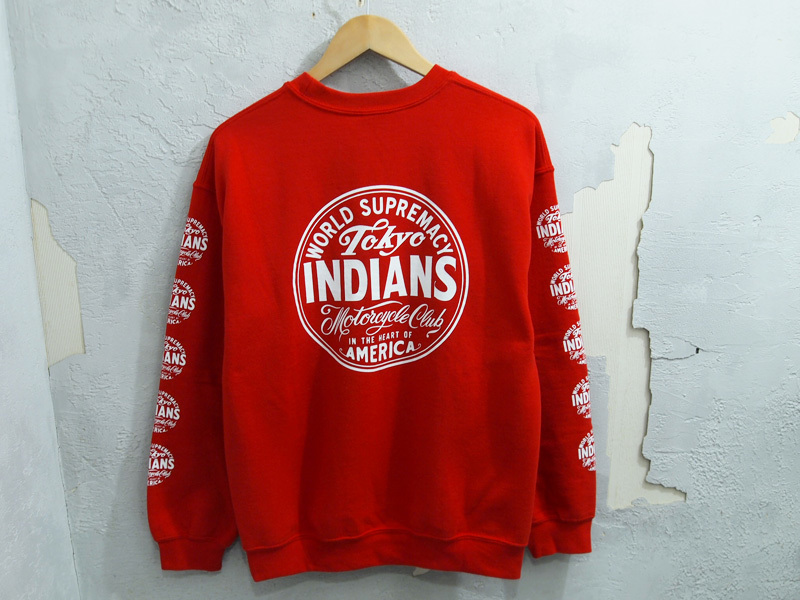 東京インディアンズ Indians Crewneck Sweatshirt - スウェット