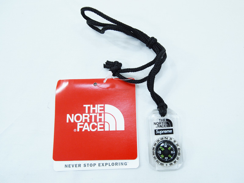 Supreme×THE NORTH FACE 'Compass Necklace'コンパス ネックレス 方位 