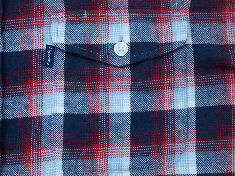 Supreme 'Heavy Plaid Flannel Shirt'チェック ネルシャツ プレイド