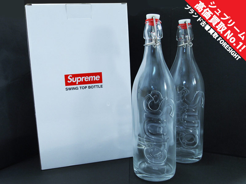 Supreme Swing Top 1.0L Bottle  "Clear"