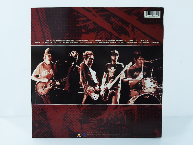 MAROON5 'SONGS ABOUT JANE'LP レコード 12inch 2003年 マルーン5