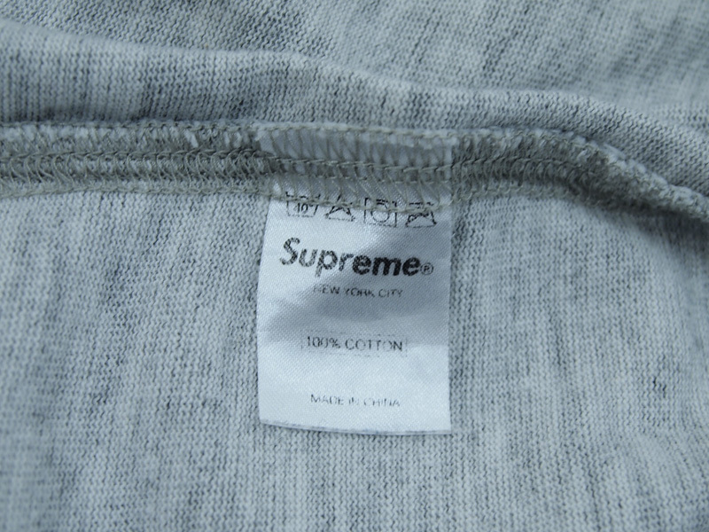 Supreme 'Football L/S Top'フットボールトップ 長袖 Tシャツ ロング