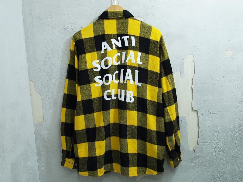 ANTI SOCIAL SOCIAL CLUB 'Flannel Shirt'フランネルシャツ