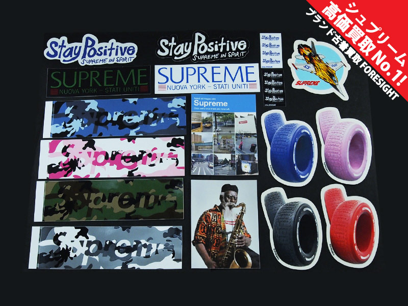 Supreme 'Sticker Set'ステッカー セット Box Logo Pharoah Sanders