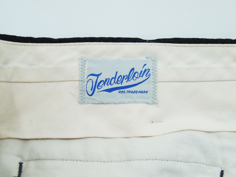 TENDERLOIN 'S.W PNT'スラックス スーツパンツ サマーウール グレー 灰