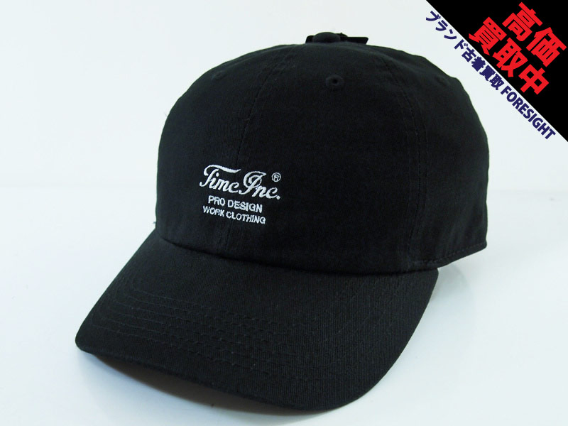 東京インディアンズ 'TPW SP Cap'6パネル キャップ ロゴ 黒 ブラック