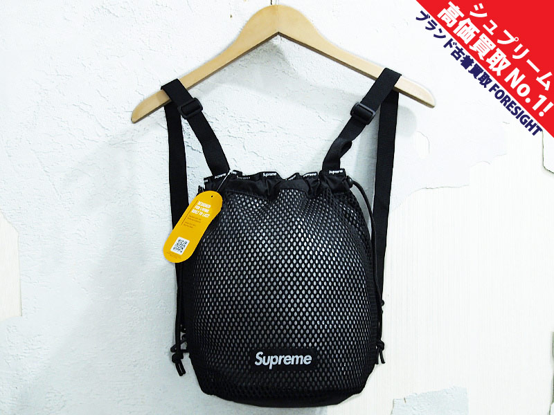 Supreme 'Mesh Small Backpack'メッシュ スモール バックパック 黒