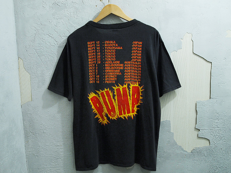 90's Vintage AEROSMITH 'PUMP TOUR'Tシャツ 1990年 エアロスミス