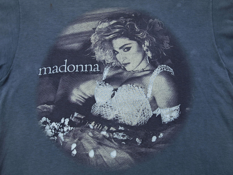 80s Vintage Madonna 'The Virgin Tour 1985'Tシャツ マドンナ