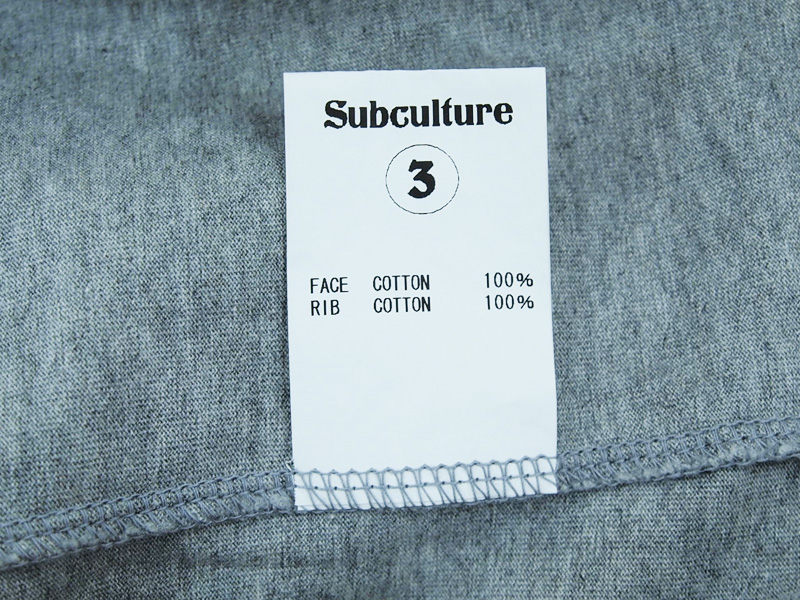 SC SubCulture 'EAGLE SKULL LOGO T-SHIRT'Tシャツ L 3 サブカルチャー 