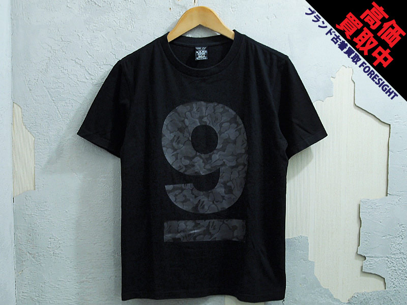 NUMBERNINE × A BATHING APE 9周年記念 Tシャツ 黒 ブラック BLACK 2