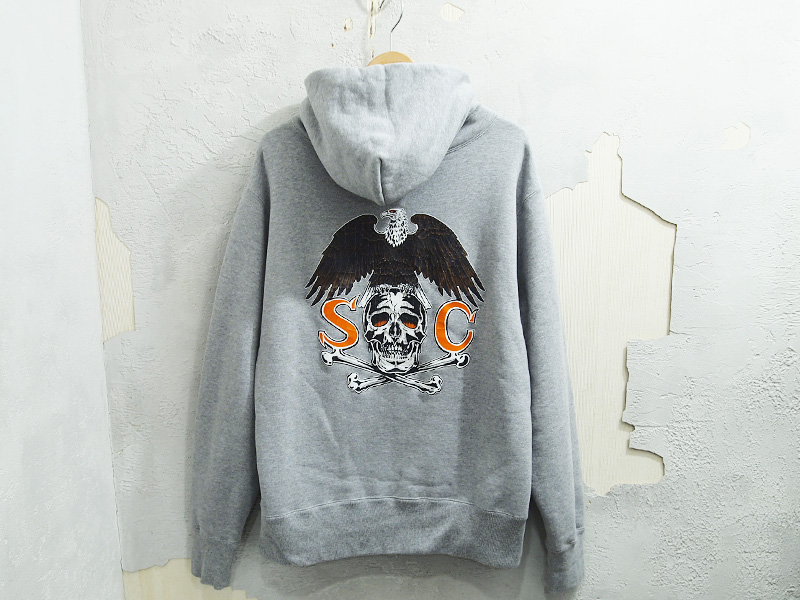 SC SubCulture 'EAGLE SKULL HOODIE'フーディー スウェット パーカー 