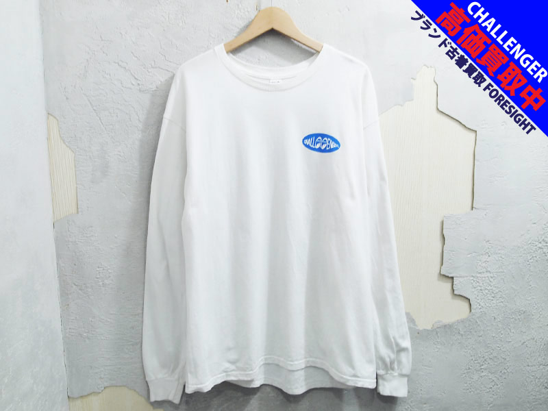 CHALLENGER MOON Equipped XL 白 ロンt tシャツ-