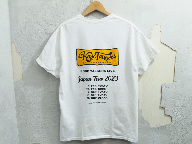 CHALLENGER 'Kode Talkers Japan Tour 2023 Tee'Tシャツ M 白 ホワイト 