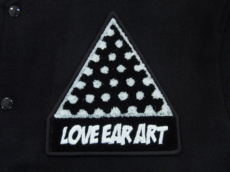 LOVE EAR ART HRCS2023 50着 限定 スタジャン 黒 ブラック BLACK XL 