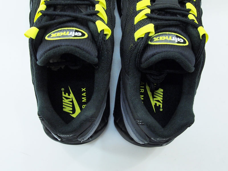 NIKE AIR MAX 95 JD 'BLACK NEON'エアマックス95 BLACK VOLT