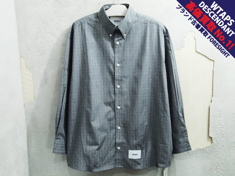 WTAPS 'BD 02 / LS / COTTON. BROADCLOTH. TEXTILE. PROTECT'グレン ...