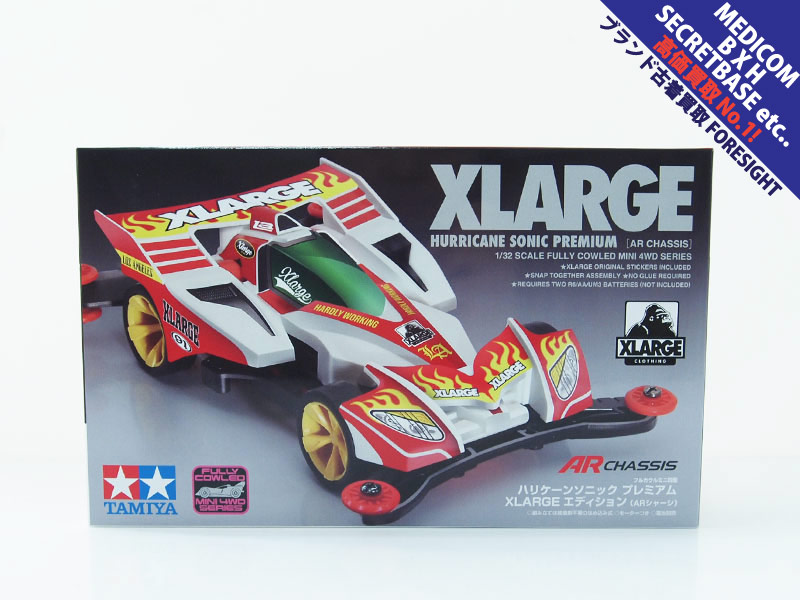 XLARGE × TAMIYA 'HURRICANE SONIC XLARGE EDITION'ハリケーンソニック