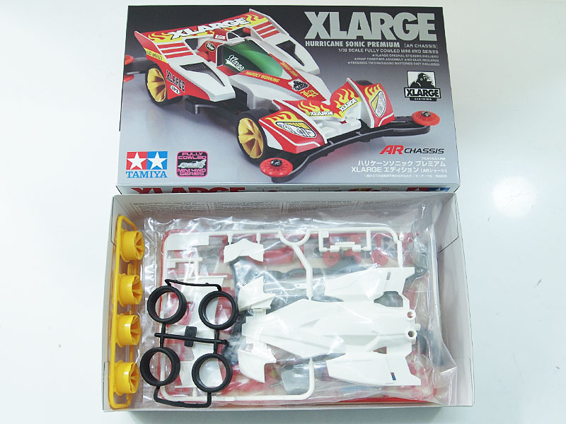 XLARGE × TAMIYA 'HURRICANE SONIC XLARGE EDITION'ハリケーンソニック