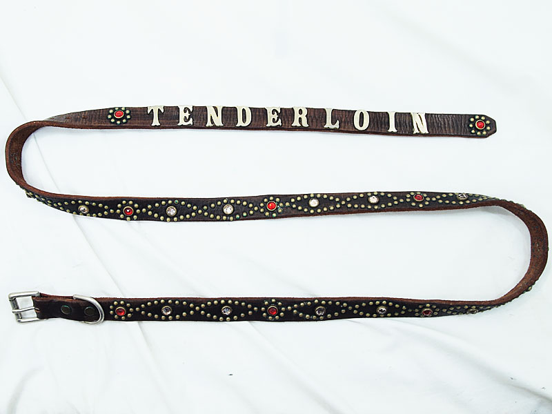 TENDERLOIN×HTC 本店限定 'T-STD BLT'スタッズベルト ナロー 細ベルト
