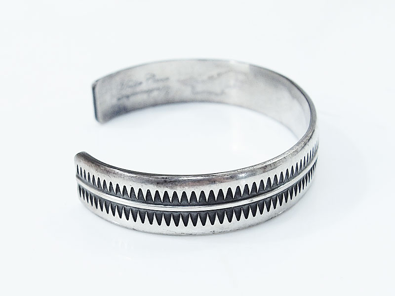 UNDERCOVER GIZ 柄 シルバー バングル ギザ UNDERCOVERISM アンダー