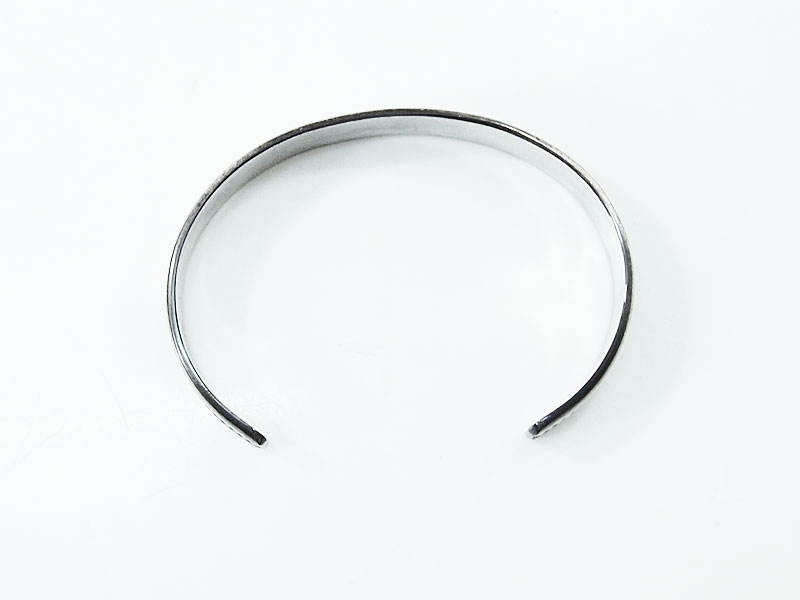 UNDERCOVER GIZ 柄 シルバー バングル ギザ UNDERCOVERISM アンダー