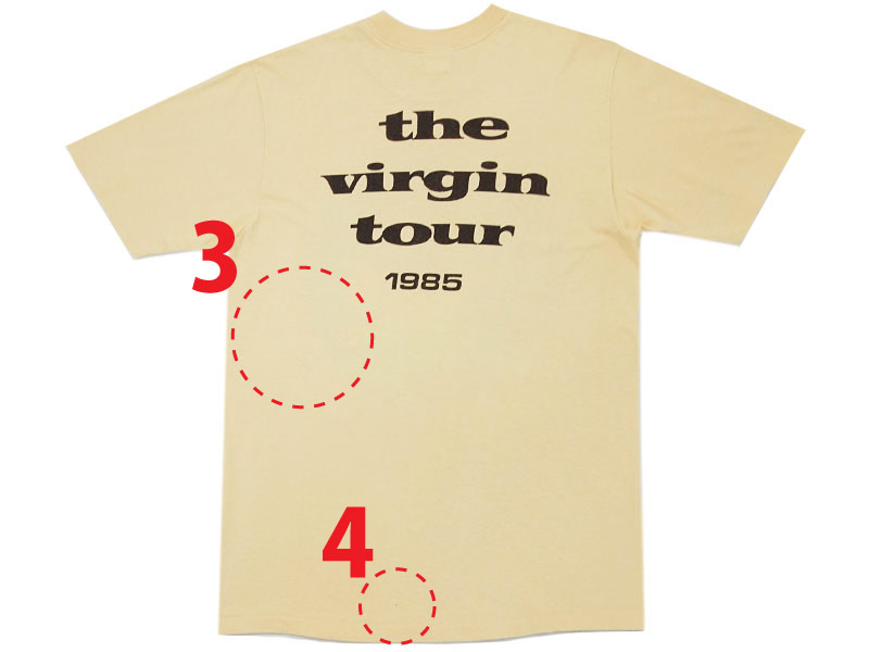 80s Vintage Madonna 'The Virgin Tour 1985'Tシャツ マドンナ