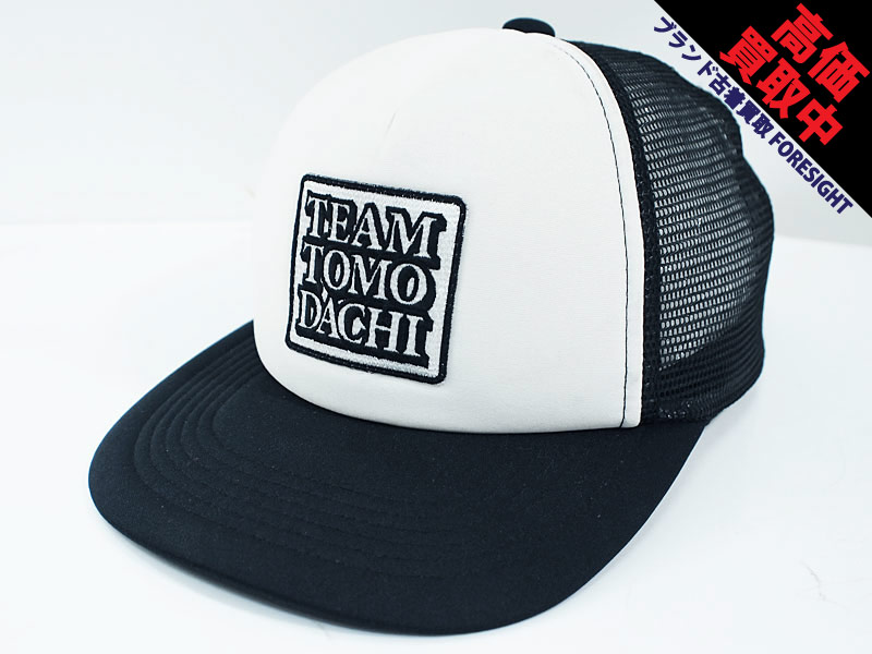 ブラックアイパッチ チーム友達 TEAM TOMODACHI MESH CAP チーム友達