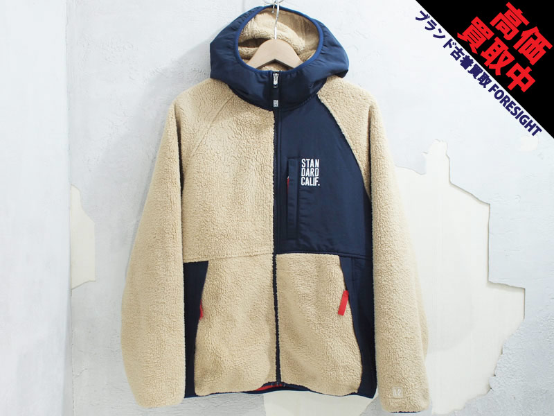 STANDARD CALIFORNIA 'SD CLASSIC PILE HOOD JACKET'フリース
