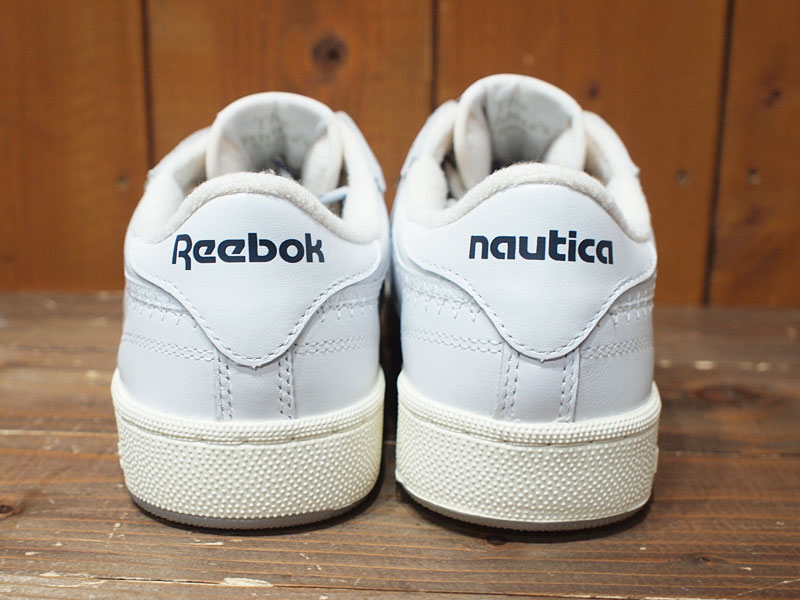 Reebok × NAUTICA / ローカットスニーカー/28cm/WHT/RB00071 NAUTICA × Reebok Club C 85 Vintage スニーカー リーボック