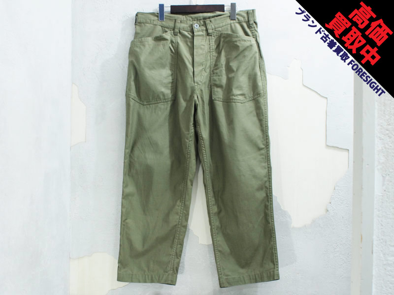 TENDERLOIN 'FATIGUE TROUSERS'ファティーグ トラウザーズ アーミー