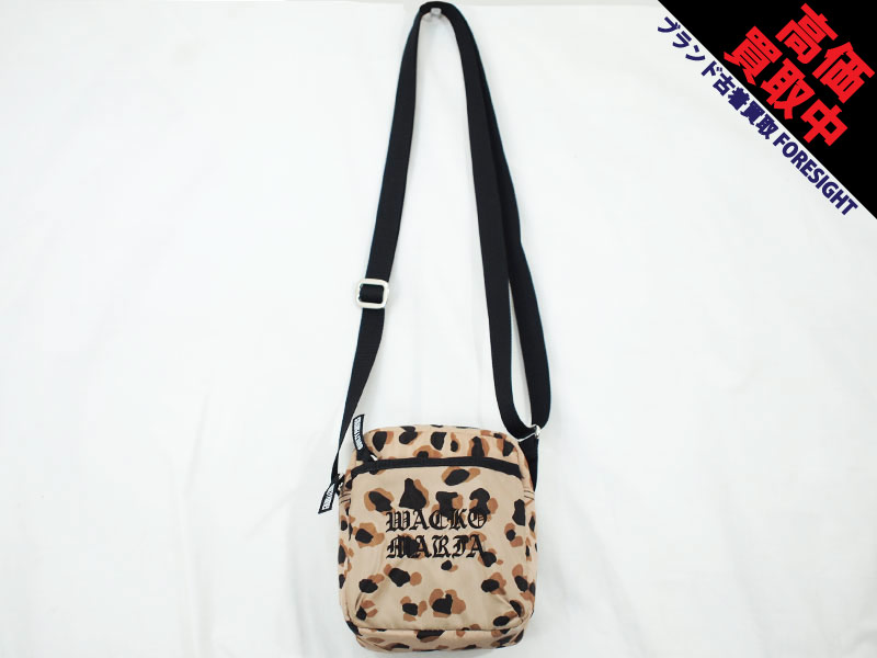 WACKO MARIA × SPEAK EASY 'LEOPARD SHOULDER BAG'レオパード