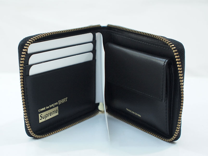 Supreme×COMME des GARCONS SHIRT 'Wallet'2つ折り ウォレット 財布