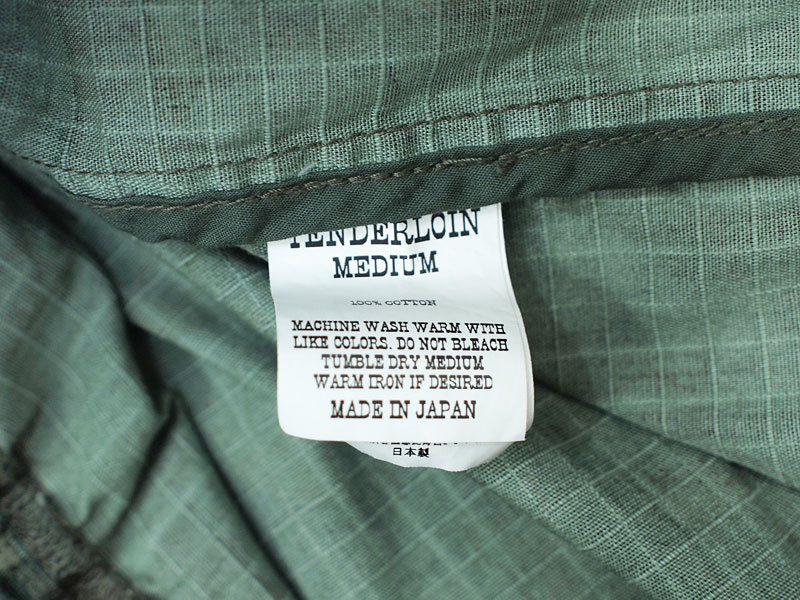 TENDERLOIN 'ZIP UP WORK JKT U'ジップアップ ワーク ジャケット M