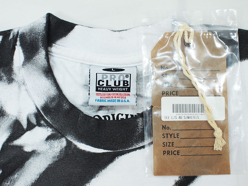 TENDERLOIN 'TEE L/S ACID SKULL'長袖 Tシャツ ロンT ロングスリーブ