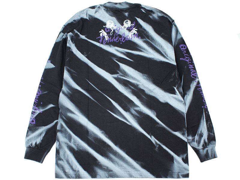 TENDERLOIN 'TEE L/S ACID SKULL'長袖 Tシャツ ロンT ロングスリーブ