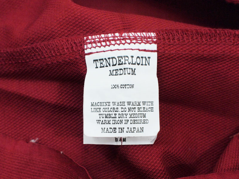 TENDERLOIN 'SWING TOP PIQUE MSK'スウィングトップ ピケ マスク MASK